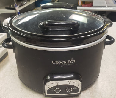 Crock-Pot SCCPVP450H-B One Touch Control 4.5-Quart Lift & Serve Hinged Lid Slow Cooker