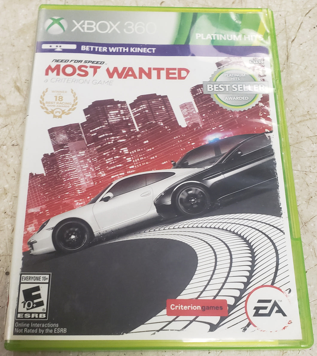 Need for Speed Most Wanted [2012 Limited Edition] Xbox 360 Game