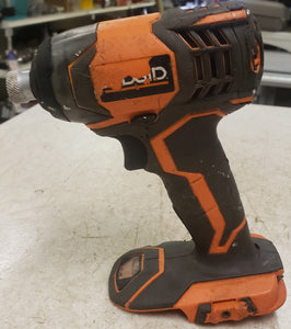 Ridgid R86034 X4 18V Li-Ion 1750 LBS Torque 1/4 Inch Hex Shank Impact Driver