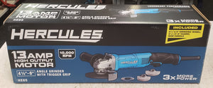 Hercules HE65 13 Amp 4-1/2" to 6" Trigger Grip Angle Grinder