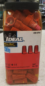 Ideal Electrical 30-076J 76B Red Wirenut - 150-Pack