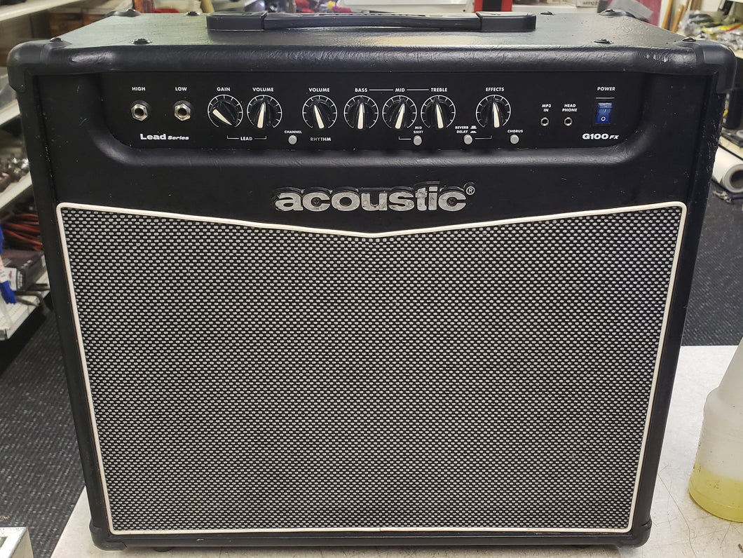 Acoustic G100FX 100W 1x12 Guitar Combo Amplifier