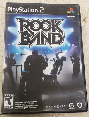 Rock Band PS2 Game Complete with Manual