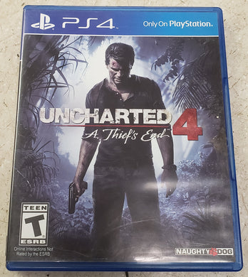 Uncharted 4 A Thief's End PS4 Game