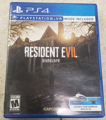 Resident Evil 7 Biohazard PS4 Game