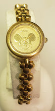 Load image into Gallery viewer, Vintage Disney 85/8050DS 753/2 Mickey Mouse Head Dial Band Watch Gold