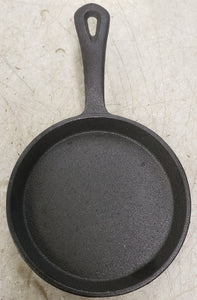 Mini 5" Cast Iron Fry Pan Skillet