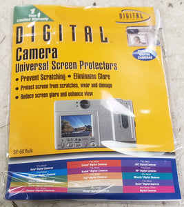 Digital Concepts Universal Digital Camera and Camcorder Screen Protectors (12 Pack)