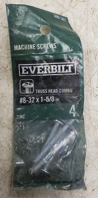 Everbilt 386587 #8-32 x 1-5/8