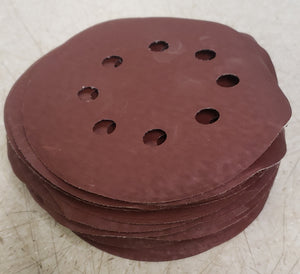 5" 3000 Grit Hook and Loop Sanding Discs - QTY 21