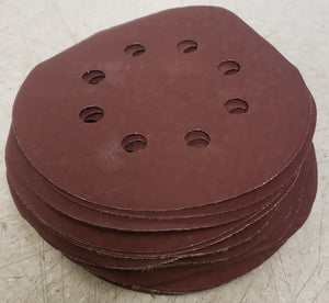 5" 1200 Grit Hook and Loop Sanding Discs - QTY 24