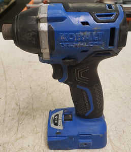 Kobalt 24V 1/4" Brushless Cordless Impact Driver