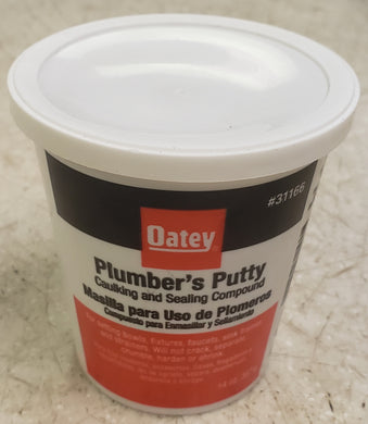 Oatey 31166L 14-oz Off-White Plumbers Putty