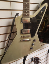 Load image into Gallery viewer, Epiphone Limited Edition Explorer Pro Electric Guitar with Locking Strap - TV Silver