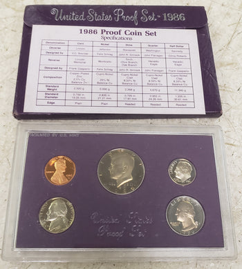 1986 United States Proof Set