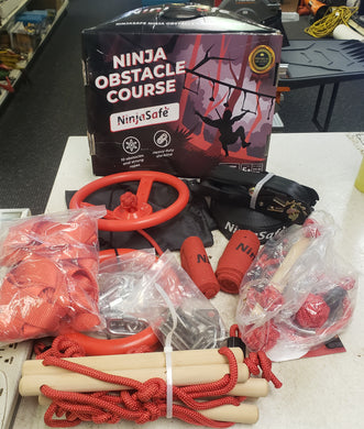 NinjaSafe Ninja Obstacle Course