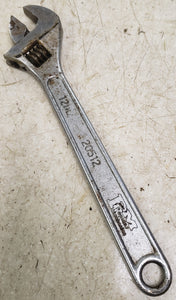 Vintage Popular Mechanics 20512 12" Adjustable Wrench