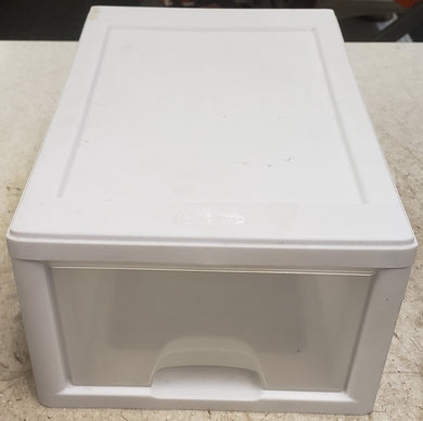 Sterilite Small Stacking Drawer - White