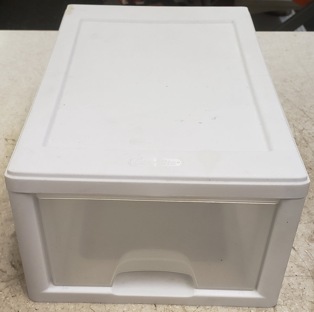 Sterilite Small Stacking Drawer - White