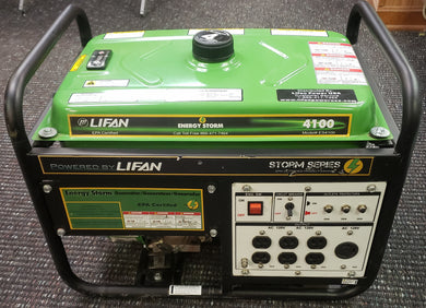 Lifan ES4100 Energy Storm 4100-CA 211cc 7HP 4-Stroke Industrial Grade, Recoil Start, OHV Gasoline Powered Portable Generator