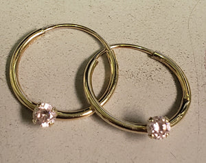 .20 dwt 14K gold earrings