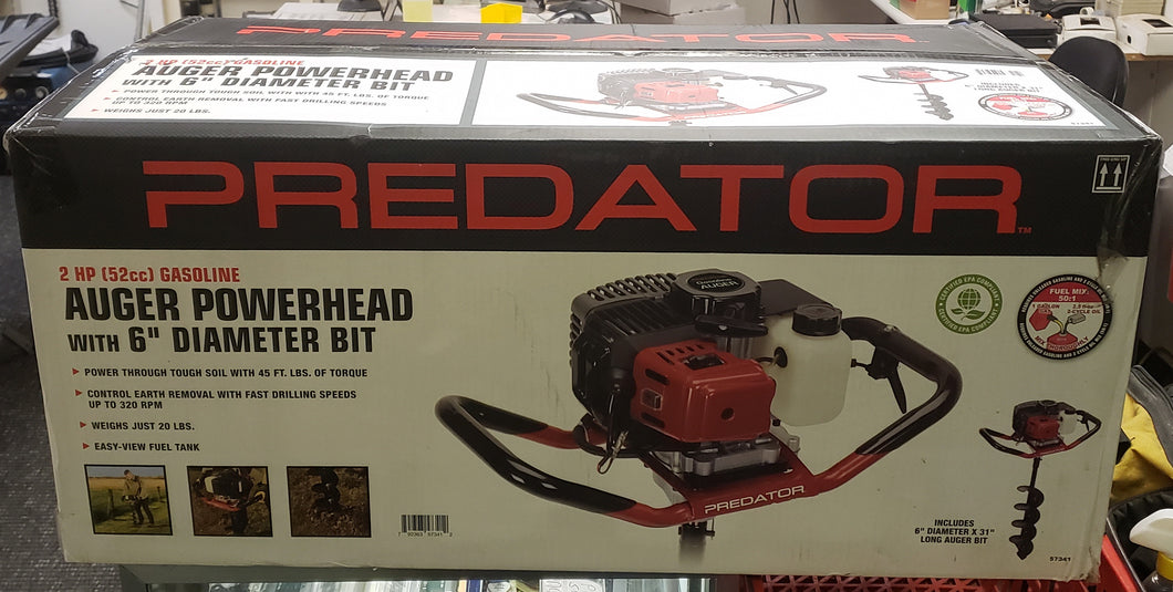 PREDATOR 57341 Gas-Powered Earth Auger