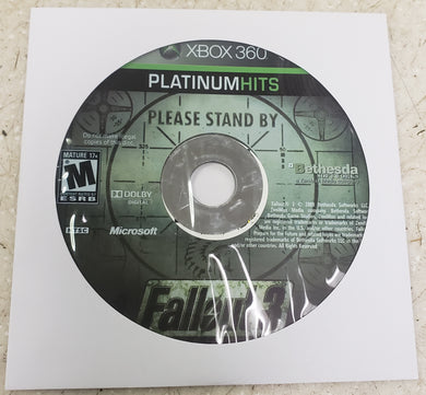 Fallout 3 Xbox 360 Game