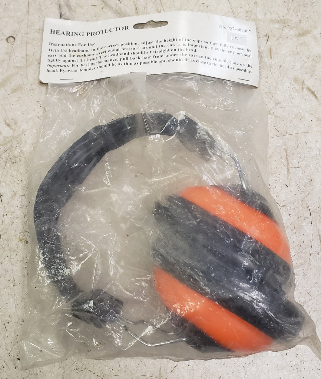 952-007407 Hearing Protector