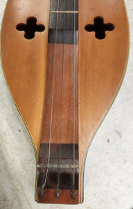 Vintage 4-String Appalachian Mountain Dulcimer with Case