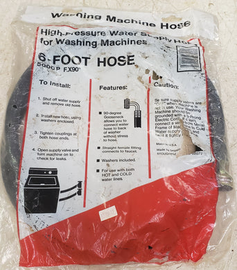 5000P 6' Washing Machine Hose