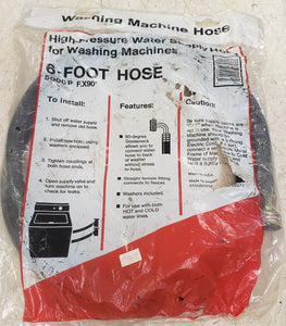 5000P 6' Washing Machine Hose