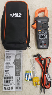 Klein Tools CL810 600A AC/DC Auto-Ranging Digital Pro Clamp Meter with Worklight