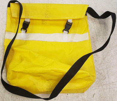 Heavy-Duty Reflective Vinyl Tool Bag with Strap
