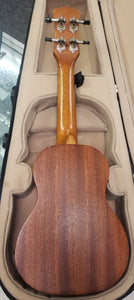 Luna UKE VMS EL Vintage Mahogany Soprano Ukulele A/E - Satin Natural