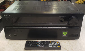 Onkyo TX-NR636 684W 7.2-Channel Home Theater Receiver with Wi-Fi, Bluetooth, and Dolby Atmo with Remote