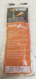 Echo 102222952 .095" Cross-Fire Pre-Cut Line (43 plus 4)