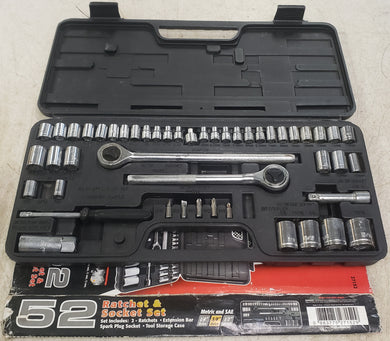 Master Tec Tools 27152 52-Piece 3/8