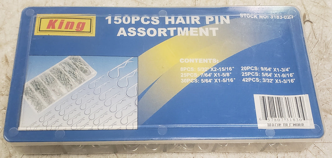 King 3183-023 150-Piece Hair Pin Assortment