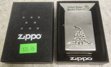 2022 Don't Tread on Me Zippo Lighter in Box