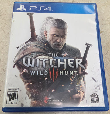 The Witcher Wild Hunt III PS4 Game