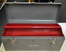 Load image into Gallery viewer, Vintage Craftsman 20&quot; Metal Tool Box (20&quot;x9&quot;x8&quot;)