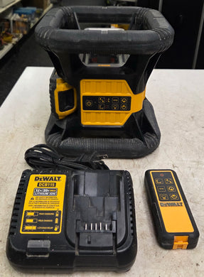 DeWALT DW079LG 20V MAX Li-Ion 250' Green Self-Leveling Rotary Laser Level with 2.0Ah Battery, Charger