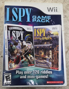 I Spy Game Pack: Ultimate and Spooky Mansion Nintendo Wii Game