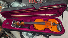 Load image into Gallery viewer, Mendini by Cecilio 4/4 Full Size Violin with Case