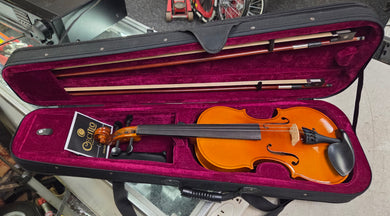 Mendini by Cecilio 4/4 Full Size Violin with Case