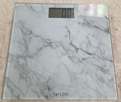 Taylor 5292795 Digital Glass Marble Bathroom Scale Scale for Body Weight