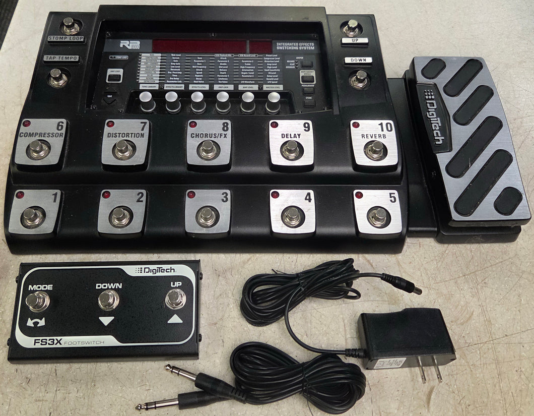 DigiTech RP-1000 Integrated-Effects Switching System with FS3X Looper Pedal