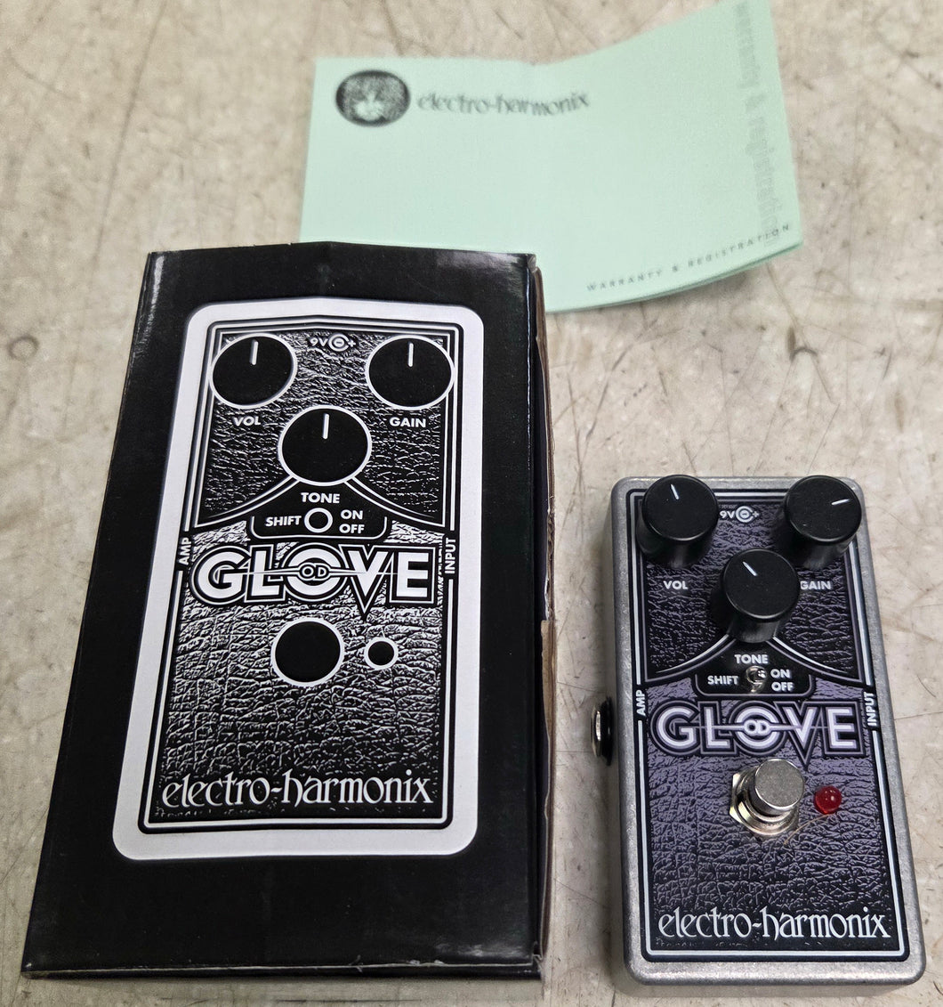 Electro-Harmonix OD Glove MOSFET Overdrive / Distortion Guitar Effects Pedal