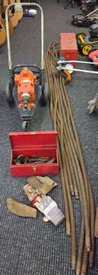 General Wire Model 88 Sectional Drain Cleaner with Eight 10-Foot Sections