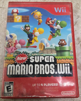 New Super Mario Bros. Nintendo Wii Game (minor scratches)